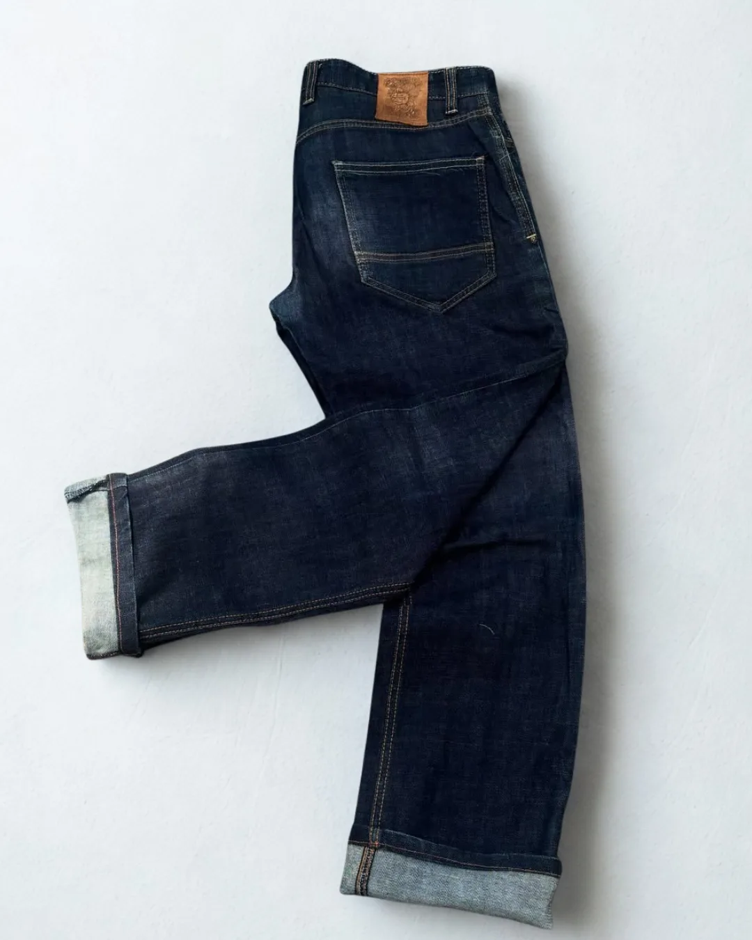 Hysteric Glamour × Japanese Brand × PPFM Jizo‑Bosatsu Sukajan Skull Denim Jeans