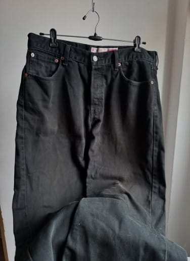 Levi’s Black Regular Fit Jeans – Vintage Workwear