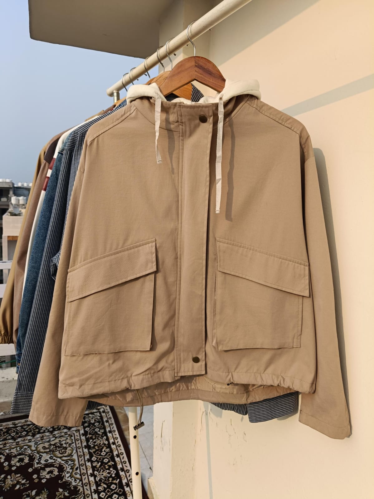 Stylish Cropped Anorak